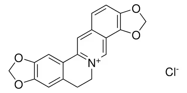 Coptisine structure, CAS 3486-66-6