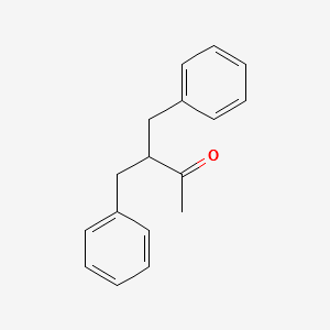 3-Benzyl-4-phenylbutan-2-one structure, CAS 3506-88-5
