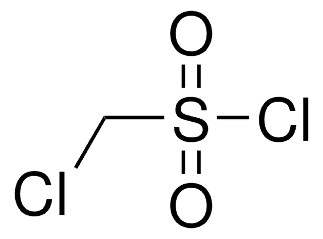Chloromethanesulfonyl chloride structure, CAS 3518-65-8