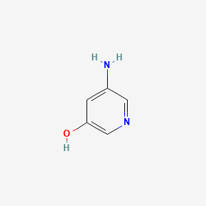 3-Amino-5-hydroxypyridine structure, CAS 3543-01-9