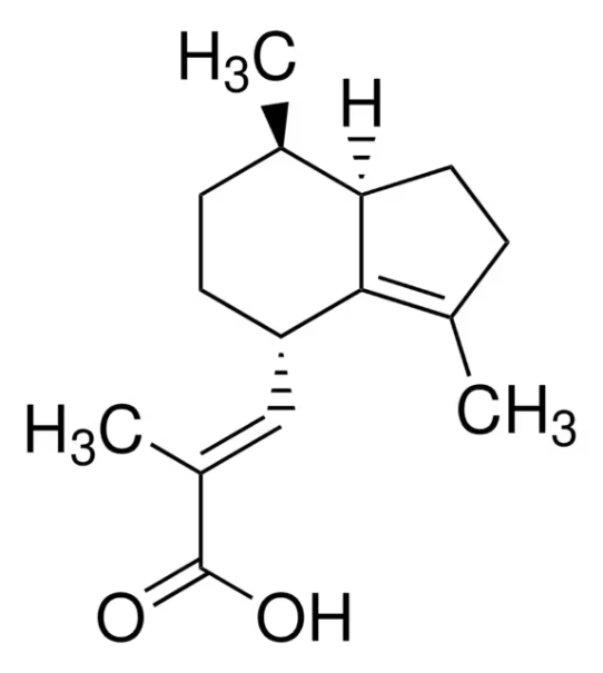Valerenic acid structure, CAS 3569-10-6