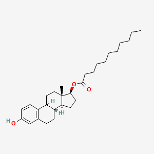 Estradiol undecylate structure, CAS 3571-53-7