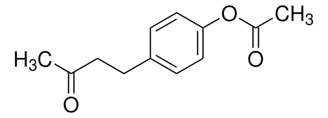 4-(3-Oxobutyl)phenyl acetate structure, CAS 3572-06-3