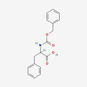 N-Benzyloxycarbonyl-L-phenylalanine structure, CAS 3588-57-6