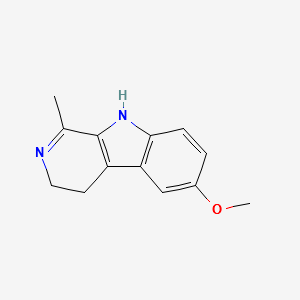 6-Methoxyharmalan structure, CAS 3589-73-9