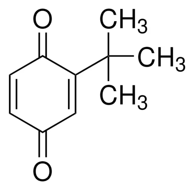 2-tert-Butyl-1,4-benzoquinone structure, CAS 3602-55-9