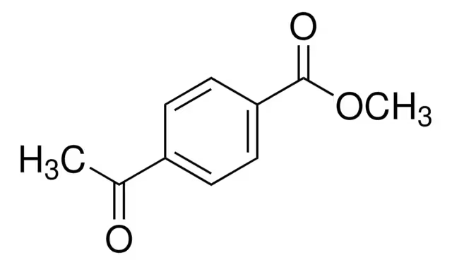 Methyl 4-acetylbenzoate structure, CAS 3609-53-8
