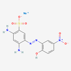 Mordant Brown 33 structure, CAS 3618-62-0