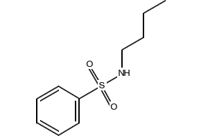 N-Butyl-benzenesulfonamide structure, CAS 3622-84-2