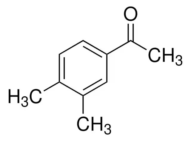 3',4'-Dimethylacetophenone structure, CAS 3637-01-2