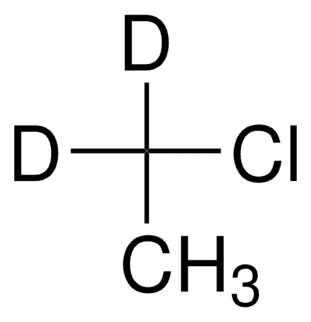 Chloroethane-1,1-D2 structure, CAS 3652-86-6