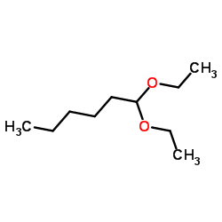1,1-Diethoxyhexane structure, CAS 3658-93-3