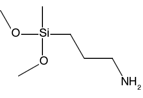 3-(Dimethoxymethylsilyl)propylamine structure, CAS 3663-44-3