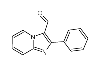 2-Phenylimidazo[1,2-a]pyridine-3-carbaldehyde structure, CAS 3672-39-7