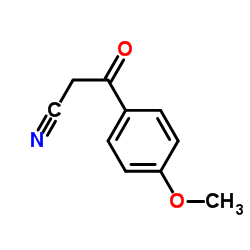 4-Methoxybenzoylacetonitrile structure, CAS 3672-47-7