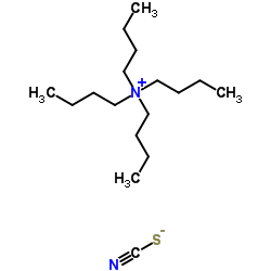 Tetrabutylammonium thiocyanate structure, CAS 3674-54-2
