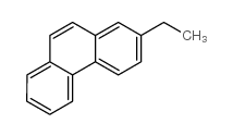 2-Ethylphenanthrene structure, CAS 3674-74-6