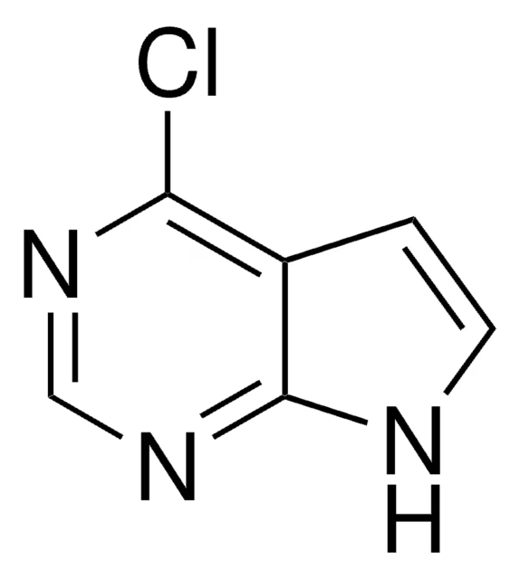 4-Chloropyrrolo[2,3-d]pyrimidine structure, CAS 3680-69-1