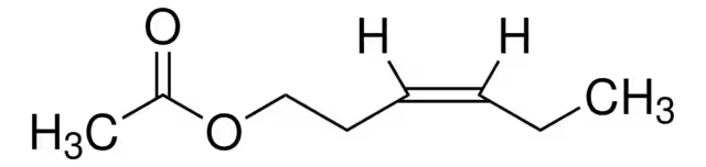 Leaf acetate structure, CAS 3681-71-8