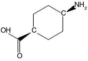 cis-4-Aminocyclohexanecarboxylic acid structure, CAS 3685-23-2