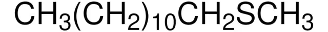 Dodecyl methyl sulfide structure, CAS 3698-89-3