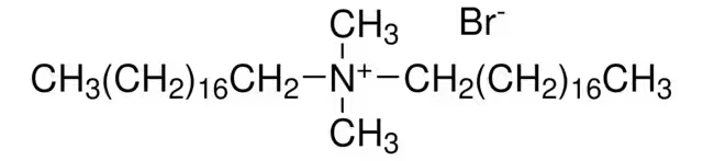 Dimethyldioctadecylammonium bromide structure, CAS 3700-67-2