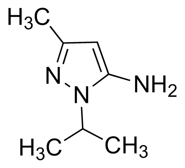 3-Isopropyl-1-methyl-1H-pyrazol-5-amine structure, CAS 3702-12-3