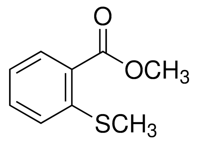 Methyl 2-(methylthio)benzoate structure, CAS 3704-28-7