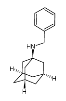 N-Benzyl-1-aminoadamantane structure, CAS 3717-60-0