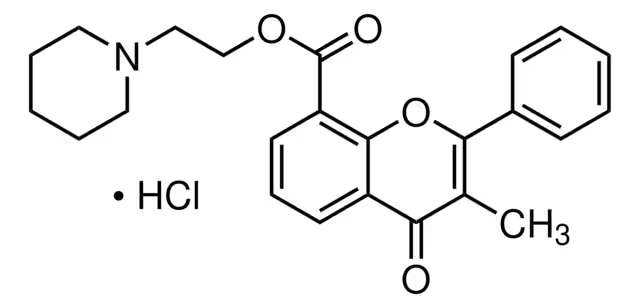 Flavoxate hydrochloride structure, CAS 3717-88-2