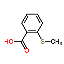 2-Methylthiobenzoic acid structure, CAS 3724-10-5