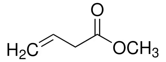 Methyl 3-butenoate structure, CAS 3724-55-8