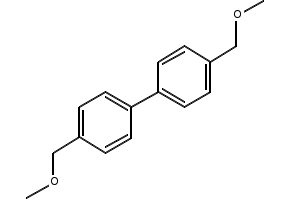 4,4'-Bis(methoxymethyl)-1,1'-biphenyl structure, CAS 3753-18-2