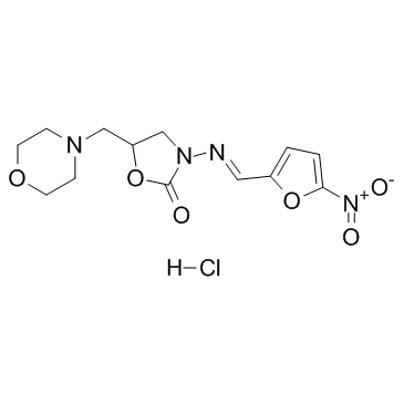 Furaltadone hydrochloride structure, CAS 3759-92-0