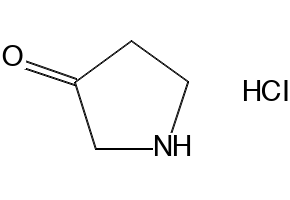 Pyrrolidin-3-one hydrochloride structure, CAS 3760-52-9