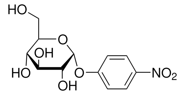 4-Nitrophenyl alpha-D-glucopyranoside structure, CAS 3767-28-0