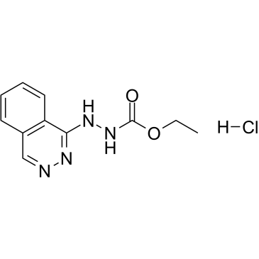 Todralazine hydrochloride structure, CAS 3778-76-5