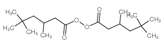 3,5,5-Trimethylhexanoyl peroxide structure, CAS 3851-87-4