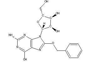 8-Benzyloxyguanosine structure, CAS 3868-36-8