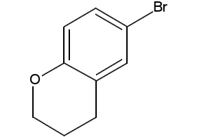6-Bromochroman structure, CAS 3875-78-3