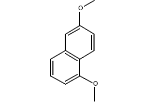 1,6-Dimethoxynaphthalene structure, CAS 3900-49-0