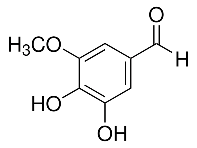 5-Hydroxyvanillin structure, CAS 3934-87-0