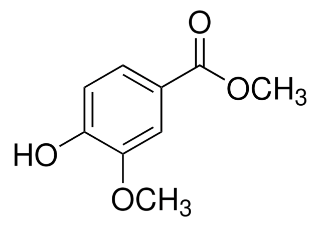 Methyl vanillate structure, CAS 3943-74-6
