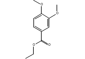 Ethyl 3,4-dimethoxybenzoate structure, CAS 3943-77-9