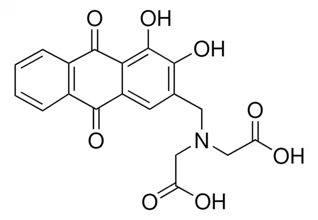 Alizarin Fluorine Blue structure, CAS 3952-78-1
