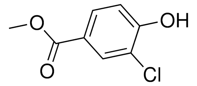 Methyl 3-chloro-4-hydroxybenzoate structure, CAS 3964-57-6