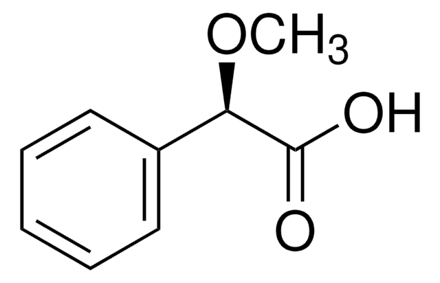 (R)-(-)-alpha-Methoxyphenylacetic acid structure, CAS 3966-32-3
