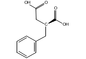 (S)-2-Benzylsuccinic acid structure, CAS 3972-36-9