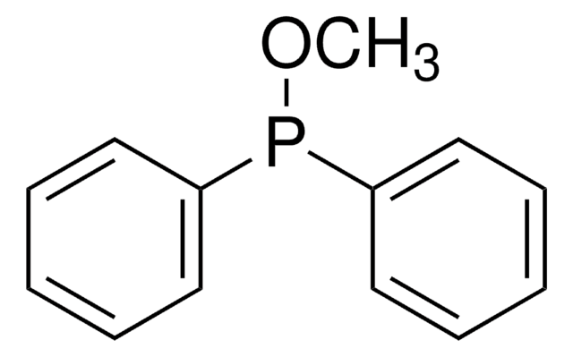 Diphenylmethoxyphosphine structure, CAS 4020-99-9