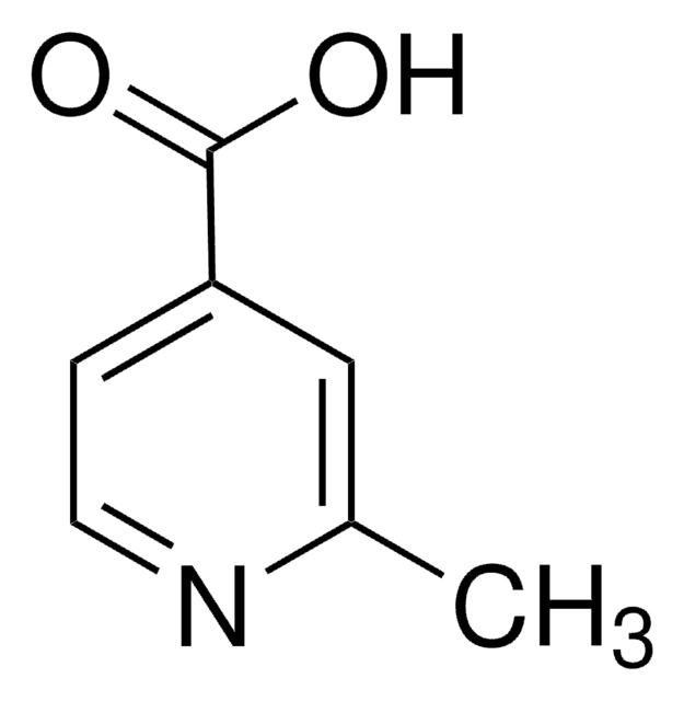 2-Methylisonicotinic acid structure, CAS 4021-11-8